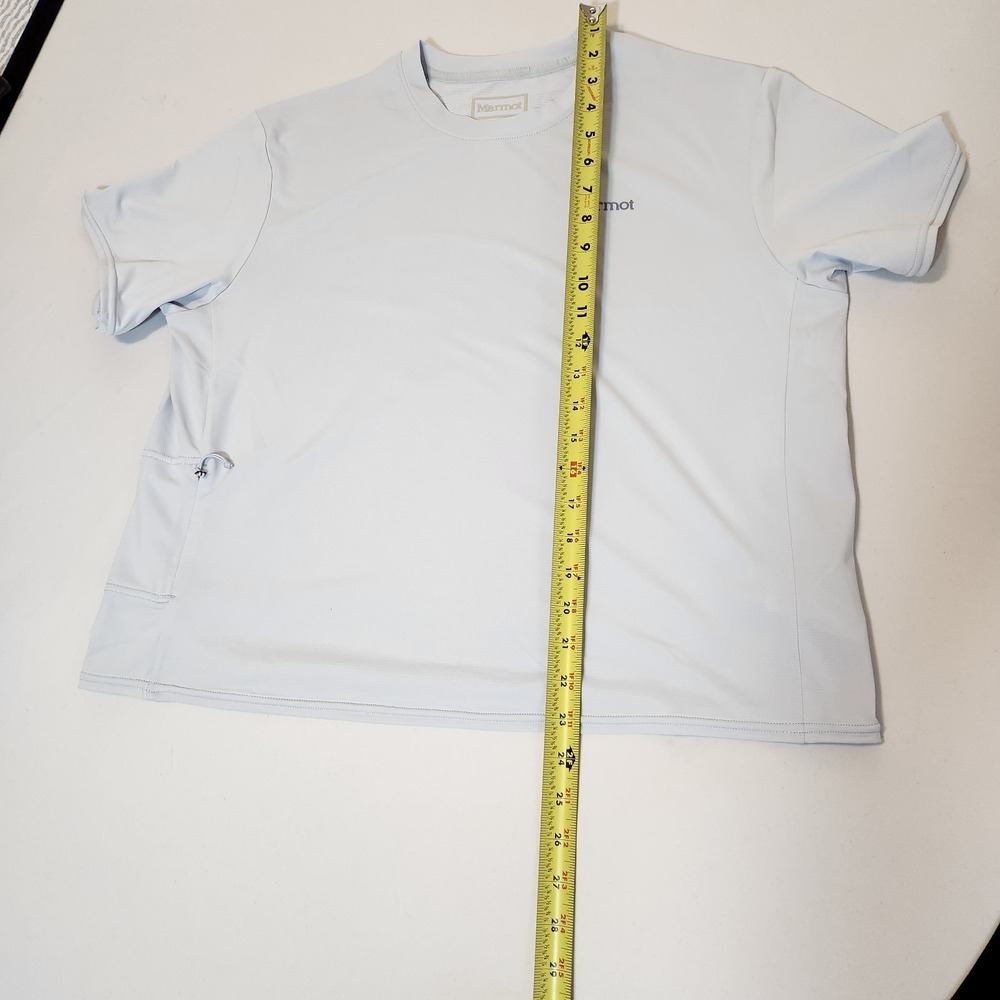 Marmot Women's Short Sleeve AirExchange Crew Neck Sun Shirt Tech Size Medium - Picture 12 of 14